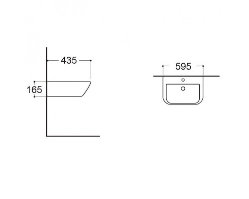 AQ5440-00 раковина 595435165 AQ5440-00