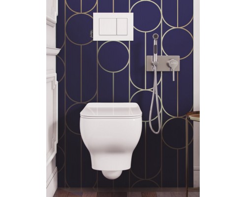 E25838-CP Elate комплект для гигиенического душа встроенный (смеситель + гигиеническая лейка + шланг) E25838-CP