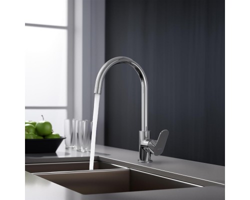 AQ1282CR ОБЕРОН смеситель для кухни AQ1282CR