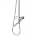 AQ2840CR НИКА душевая система (смеситель для ванны) 3 jet 300х193 мм с длинным изливом AQ2840CR