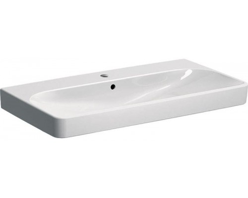 500.251.01.1 Smyle Square Раковина 90х48 см, с отв. под смеситель, с отв. перелива 500.251.01.1