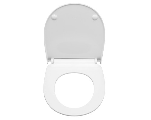 801392002 Victoria лакированная крышка soft close для унитаза тонкое, быстрое снятие, стальные петли 801392002