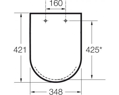 ZRU8013900 Victoria сиденье с крышкой, петли хром ZRU8013900