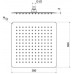 AQ2074CR квадратный верхний душ 3003002 мм AQ2074CR