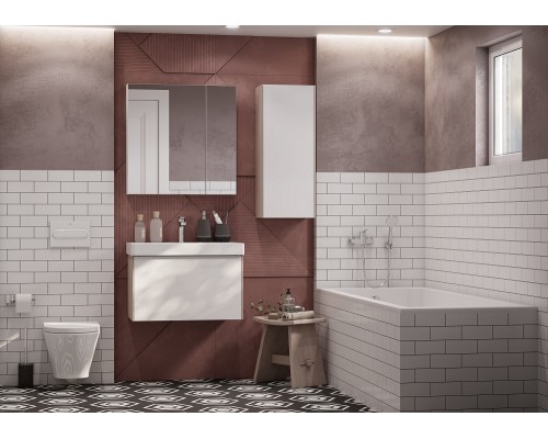 1A263402AX010 Зеркальный шкаф Асти 70 1A263402AX010