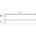 Полотенцедержатель (поворотный), 42 см TD 340.00 X07P328
