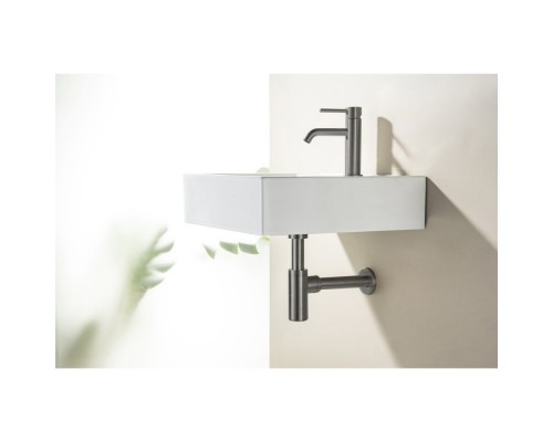 AQ6012BGM сифон, оружейная сталь (шлиф. черный хром) AQ6012BGM