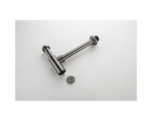 AQ6012BGM сифон, оружейная сталь (шлиф. черный хром) AQ6012BGM