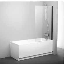 PVS1-80 черный + транспарент, Pivot шторка для ванны 79840300Z1