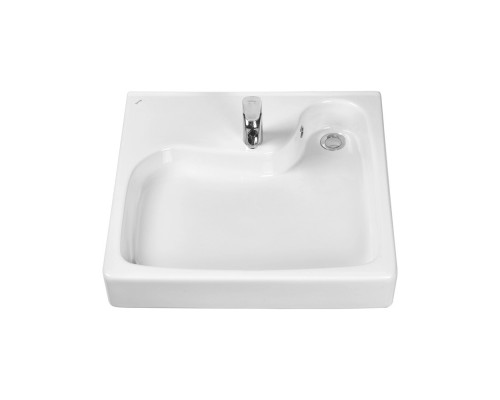 1.WH50.1.780 КЛИО Умывальник 60 см (с кронштейнами) 1.WH50.1.780