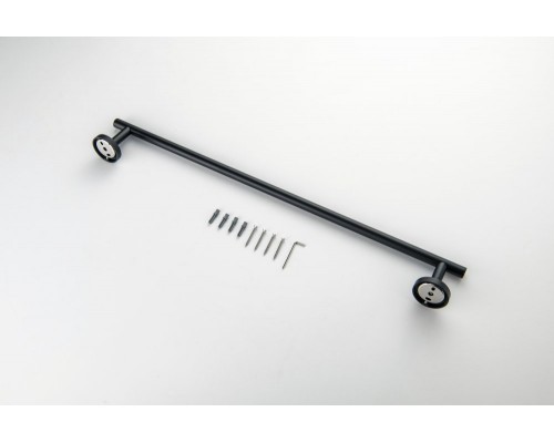 AQ4214MB ОБЕРОН полотенцедержатель 600 мм, матовый черный AQ4214MB