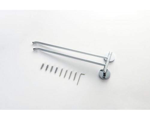 AQ4613CR БЕТТА полотенцедержатель двойной AQ4613CR