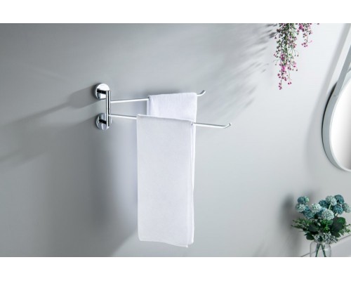 AQ4613CR БЕТТА полотенцедержатель двойной AQ4613CR