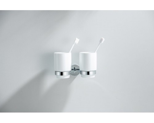 AQ4617CR БЕТТА стакан с держателем двойной AQ4617CR