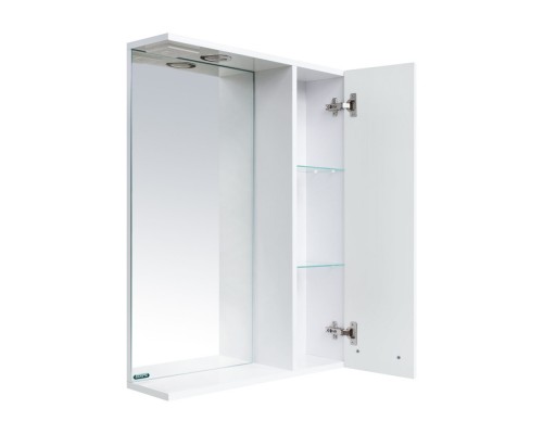 ЛАГУНА-01 Зеркало 605х800х176, бел ZLGN65