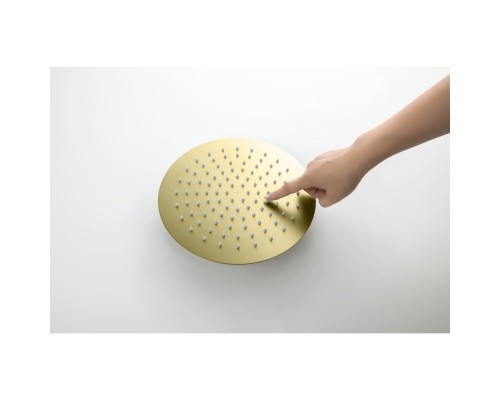 AQ1376BG ЕВРОПА Set 3 в 1 душевой комплект 2 режима, шлиф. золото AQ1376BG