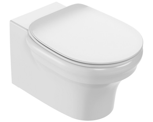 E24048-0 Cléo 1889, Крышка-сиденье, белый, Soft Close (ПРОДАЖА ТОЛЬКО В КОМПЛЕКТЕ С УНИТАЗОМ) E24048-0