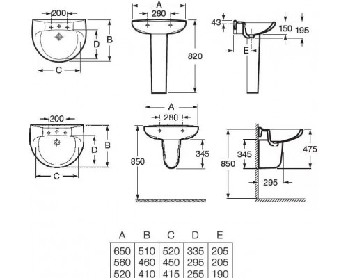33739200Y Victoria полупьедестал 33739200Y