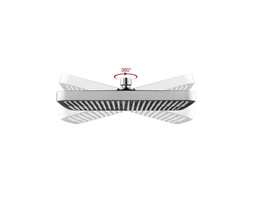 AQ3040CR ПОЛАРИС душевая система (смеситель для ванны) 295х195 мм AQ3040CR