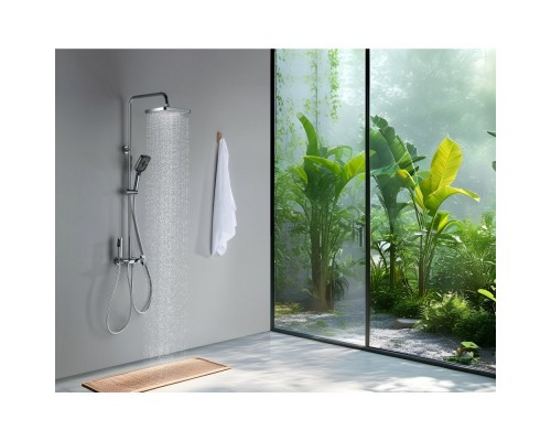 AQ3040CR ПОЛАРИС душевая система (смеситель для ванны) 295х195 мм AQ3040CR