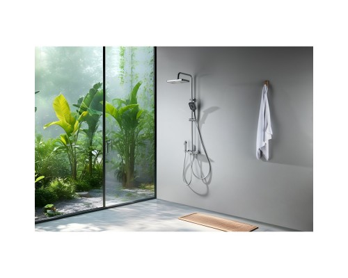 AQ3040CR ПОЛАРИС душевая система (смеситель для ванны) 295х195 мм AQ3040CR