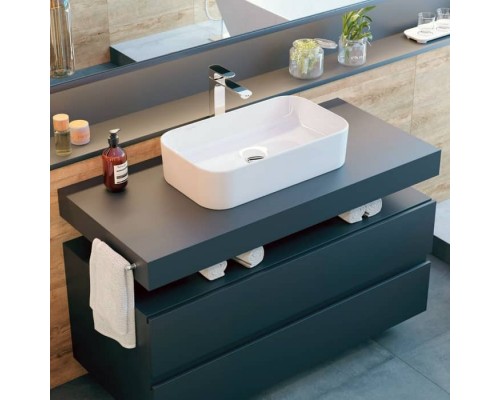 INFINITY SLIM Умывальник накладной 60 см Белый S1 (WB.CT/Infinity/60-N.Slim/WHT.G/S1) WB.CT/Infinity/60-N.Slim/WHT.G