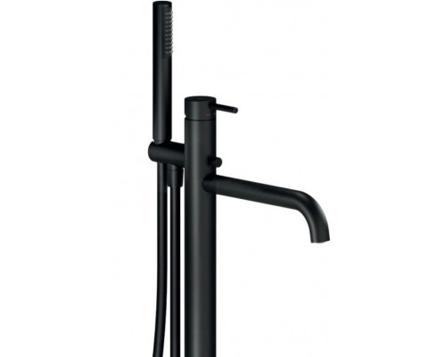 WE00180/TBM LIVE смеситель для ванны напольный, матовый черный WE00180/TBM