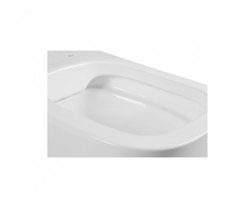 AQ2002-00 ЛУГАНО Унитаз подвесной безободковый 510350360мм, тонкое сиденье с механизмом плавного закрывания, крепеж AQ2002-00