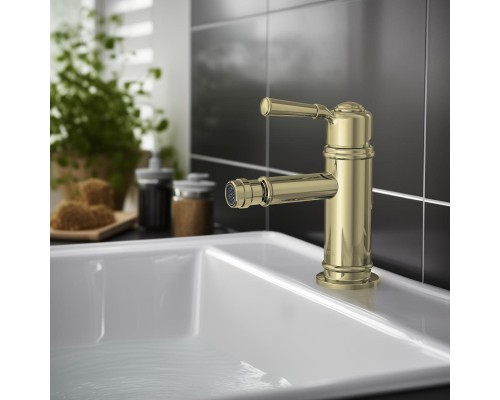 AQ1518PG КЛАССИК смеситель для биде, полир. золото AQ1518PG