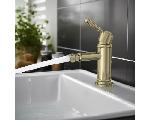 AQ1518PG КЛАССИК смеситель для биде, полир. золото AQ1518PG