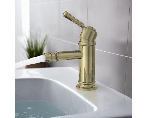 AQ1518PG КЛАССИК смеситель для биде, полир. золото AQ1518PG