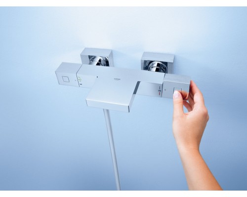 34497000 Grohtherm Cube Термостатический смеситель для ванны, хром 34497000