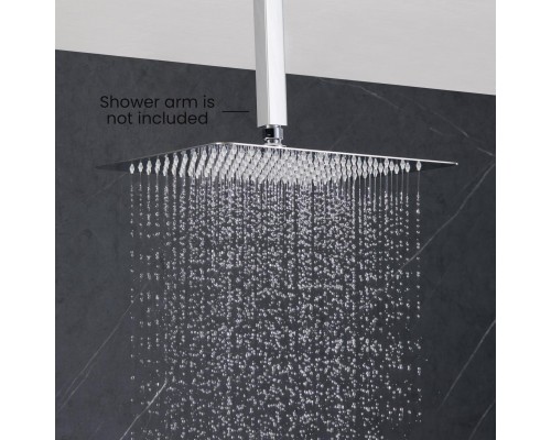 AQ2074CR квадратный верхний душ 3003002 мм AQ2074CR