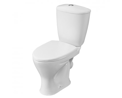 1P4015S0000BF Унитаз-компакт Версия белый, сидение полипропилен (арт.188015S0020B0), кос вып 1.P401.5.S00.00B.F