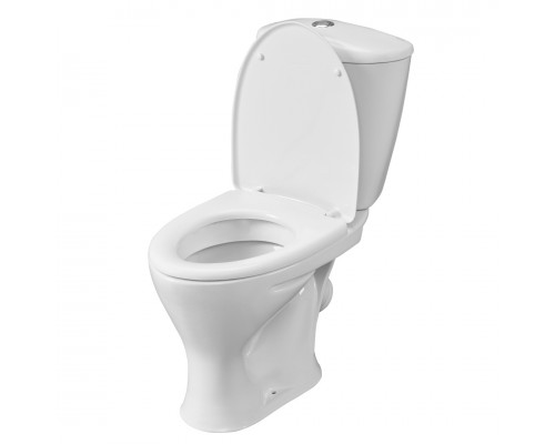 1P4015S0000BF Унитаз-компакт Версия белый, сидение полипропилен (арт.188015S0020B0), кос вып 1.P401.5.S00.00B.F