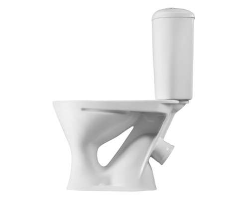 1P4015S0000BF Унитаз-компакт Версия белый, сидение полипропилен (арт.188015S0020B0), кос вып 1.P401.5.S00.00B.F