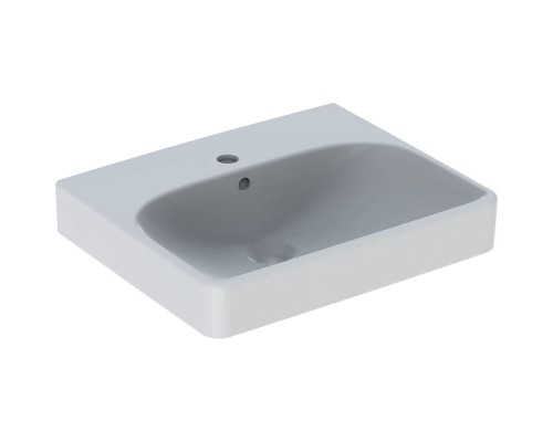 500.256.01.1 Smyle Square Раковина 50х41 см, с отв. под смеситель, с отв. перелива 500.256.01.1