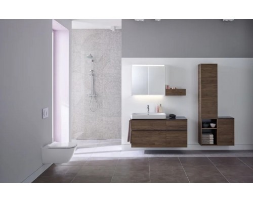 500.256.01.1 Smyle Square Раковина 50х41 см, с отв. под смеситель, с отв. перелива 500.256.01.1