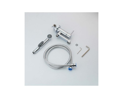 AQ1819CR НИКА комплект для гигиенического душа встроенный (смеситель + гигиеническая лейка + шланг) AQ1819CR