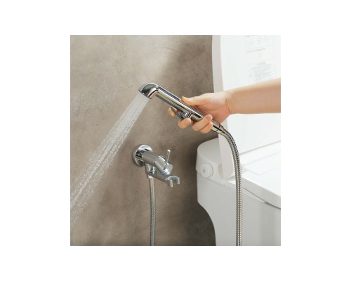 AQ1819CR НИКА комплект для гигиенического душа встроенный (смеситель + гигиеническая лейка + шланг) AQ1819CR