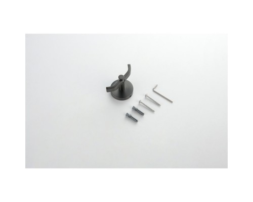 AQ4602BGM БЕТТА крючок двойной, оружейная сталь (шлиф. черный хром) AQ4602BGM