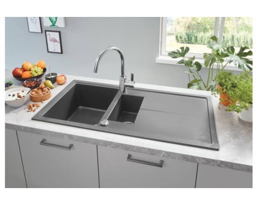 32843002 Eurosmart Cosmopolitan Смеситель для кухни, высокий излив, хром 32843002