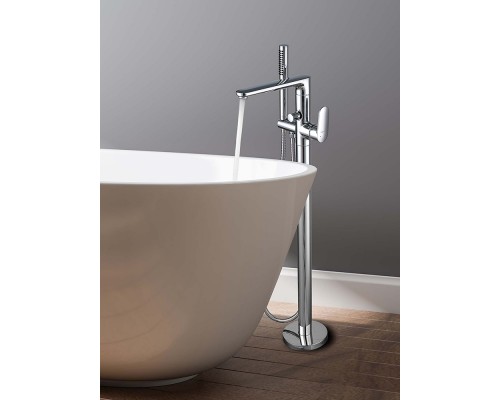 AQ1845CR НИКА смеситель для ванны напольный AQ1845CR