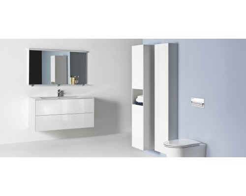 Z.RU93.0.761.5 ПЭК PRO чаша унитаза подвесная, безободковый смыв Rimless, инсталляция, сиденье с крышкой тонкое, панель смыва хром глянец Z.RU93.0.761.5