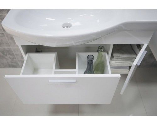 1A1884K0ND010 Набор: 1A188401ND010 Тумба-умывальник Инди 80/ 1WH110228 Раковина Коралл-83 п/крыло 1A1884K0ND010