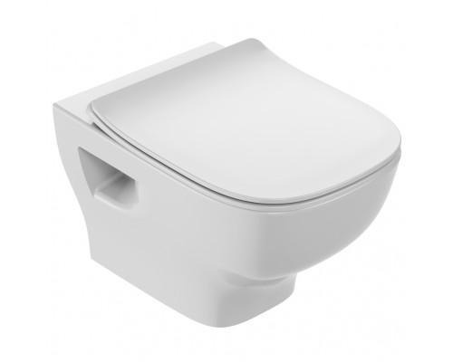 E21747RU-00 Унитаз c инсталляцией Jacob Delafon сиденье тонкое микролифт, клавиша белая (E36495-NF+E36496-00+EDM102+E20142) E21747RU-00