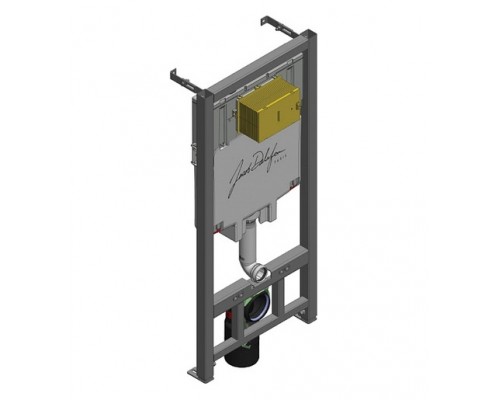 E21747RU-00 Унитаз c инсталляцией Jacob Delafon сиденье тонкое микролифт, клавиша белая (E36495-NF+E36496-00+EDM102+E20142) E21747RU-00
