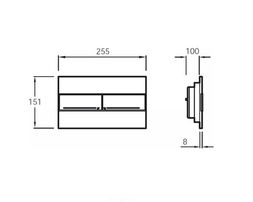 E21747RU-00 Унитаз c инсталляцией Jacob Delafon сиденье тонкое микролифт, клавиша белая (E36495-NF+E36496-00+EDM102+E20142) E21747RU-00