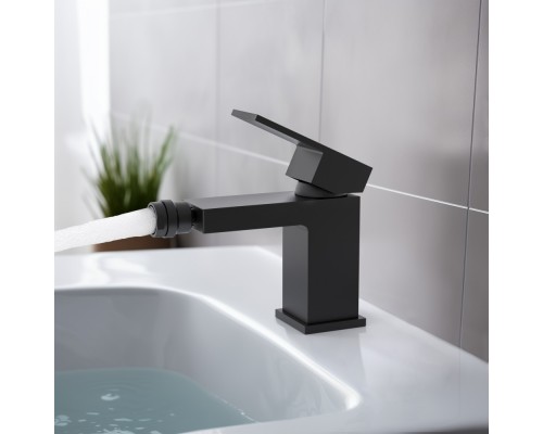 AQ1618MB ЛИБРА смеситель для биде, матовый черный AQ1618MB