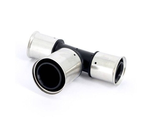 Тройник пресс PVDF HENCO 40х50х40 Тройник пресс PVDF HENCO 40х50х40